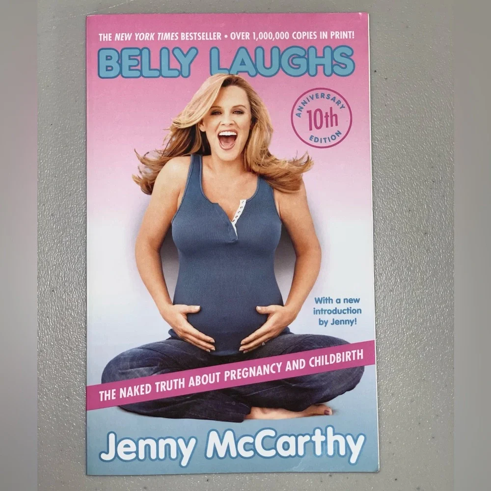Belly Laughs Book by Jenny McCarthy Pregnancy Maternity Baby Planning Funny